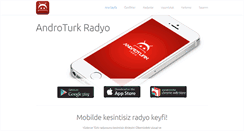 Desktop Screenshot of androturkradyo.com